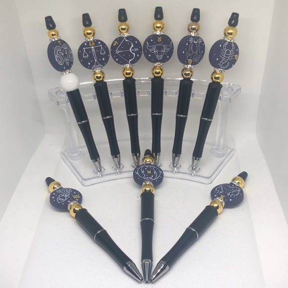 What Is Your Zodiac Castellation Star Focal Charm Pens? ($10 each) - Picture 2 of 14